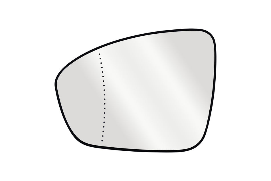 Piastra Specchio Sinistra-Termica-Asferica Per Renault Clio (RN3327504)
