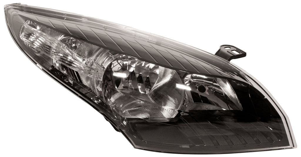 Proiettore Destro H7+h7-Elettrico-Con Motore-Nero Per Renault Megane (RN4244913)