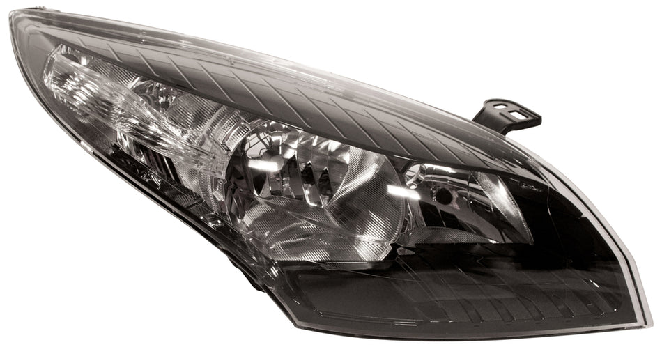 Proiettore Destro H7+h7-Elettrico-Con Motore-Nero Per Renault Megane (RN4244913)