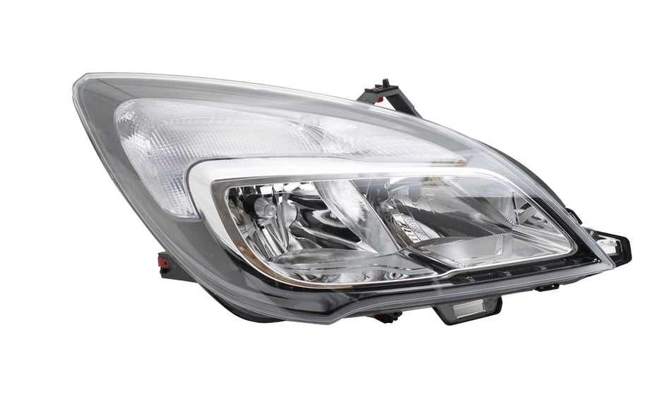 Proiettore Destro H7+h7-Elettrico-Con Motore-Cromato Per Renault Megane (RN4284903)