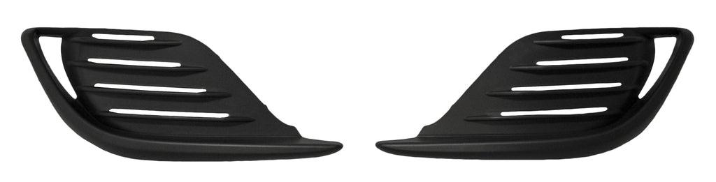 Kit Griglie Paraurti Anteriore-Nere-(destra+sinistra) Per Renault Scenic (RN6522130)
