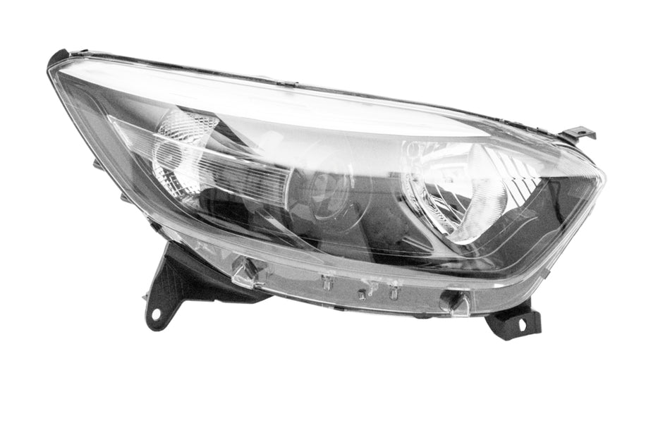 Proiettore Destro H1+h1-Elettrico-Con Motore-Nero Per Renault Captur (RN7004913)