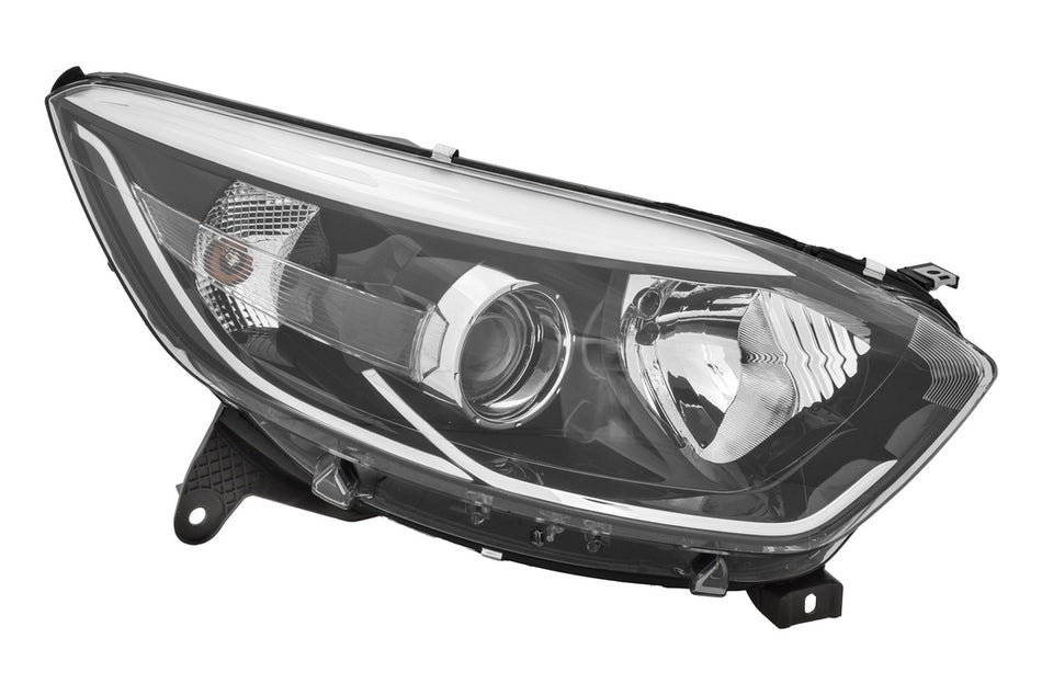 Proiettore Destro H1+h1-Elettrico-Con Motore-Cromato Per Renault Captur (RN7004923AQ)