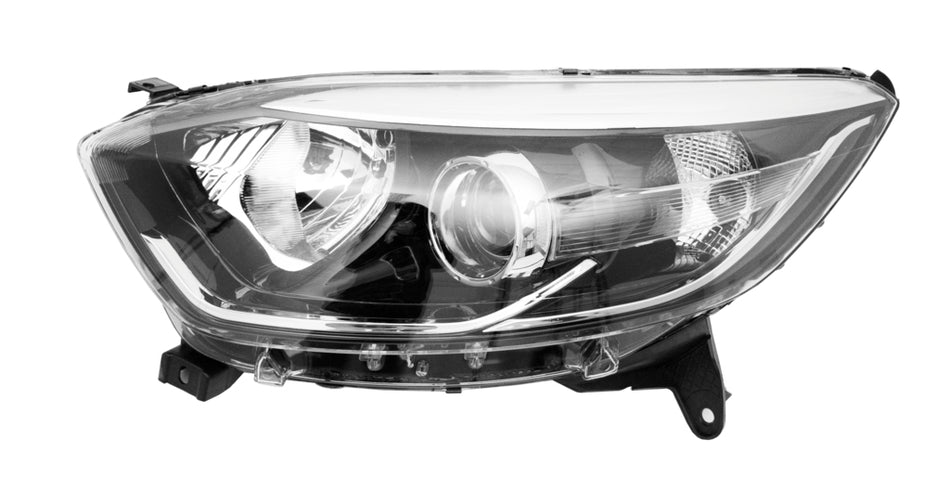 Proiettore Sinistro H1+h1-Elettrico-Con Motore-Cromato Per Renault Captur (RN7004924)