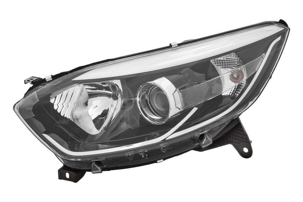 Proiettore Sinistro H1+h1-Elettrico-Con Motore-Cromato Per Renault Captur (RN7004924AQ)