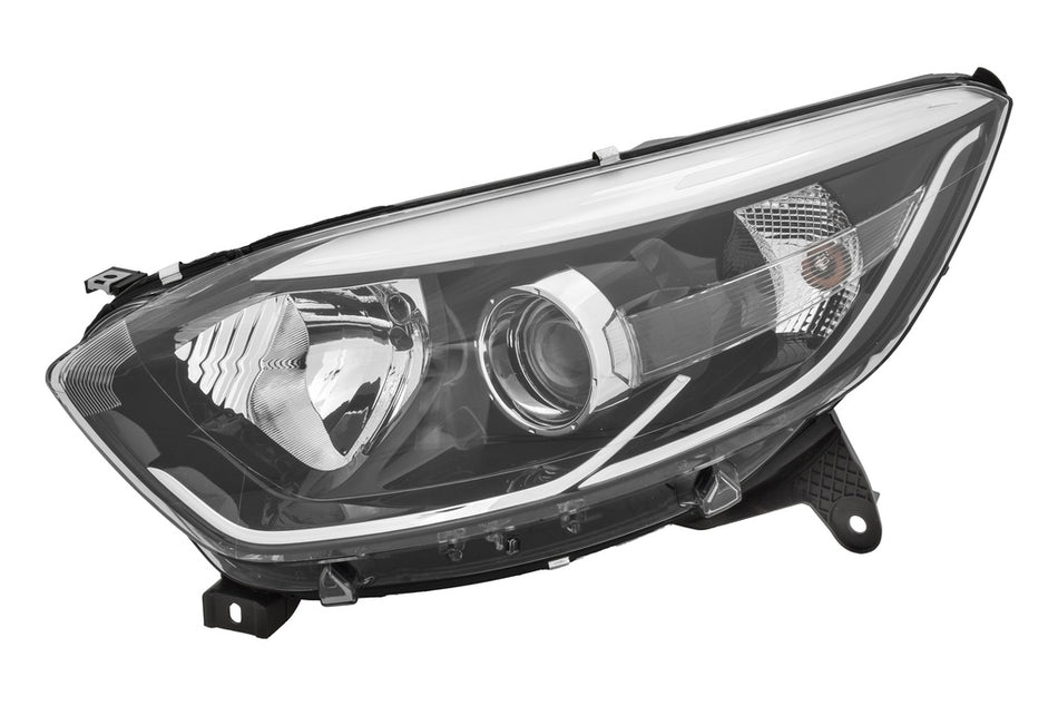 Proiettore Sinistro H1+h1-Elettrico-Con Motore-Cromato Per Renault Captur (RN7004924AQ)