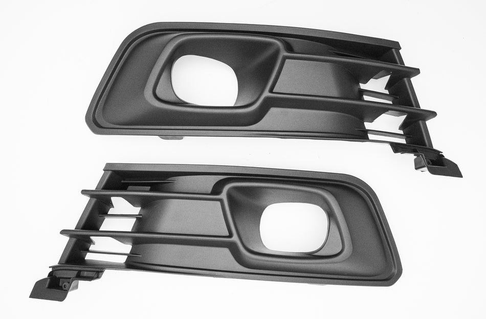 Kit Griglie Paraurti Anteriore-Nere-Con Sede Fendi-(destra+sinistra) Per Renault Captur (RN7022135)
