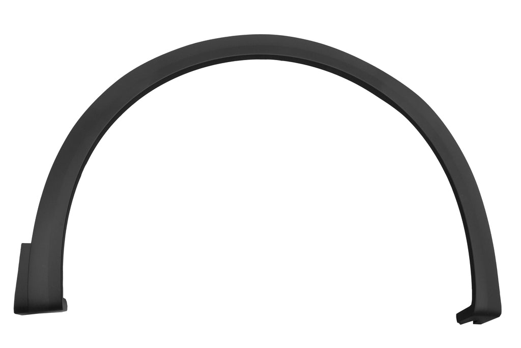 Parafanghino Anteriore Destro-Nero-Goffrato Per Renault Captur (RN7041581)