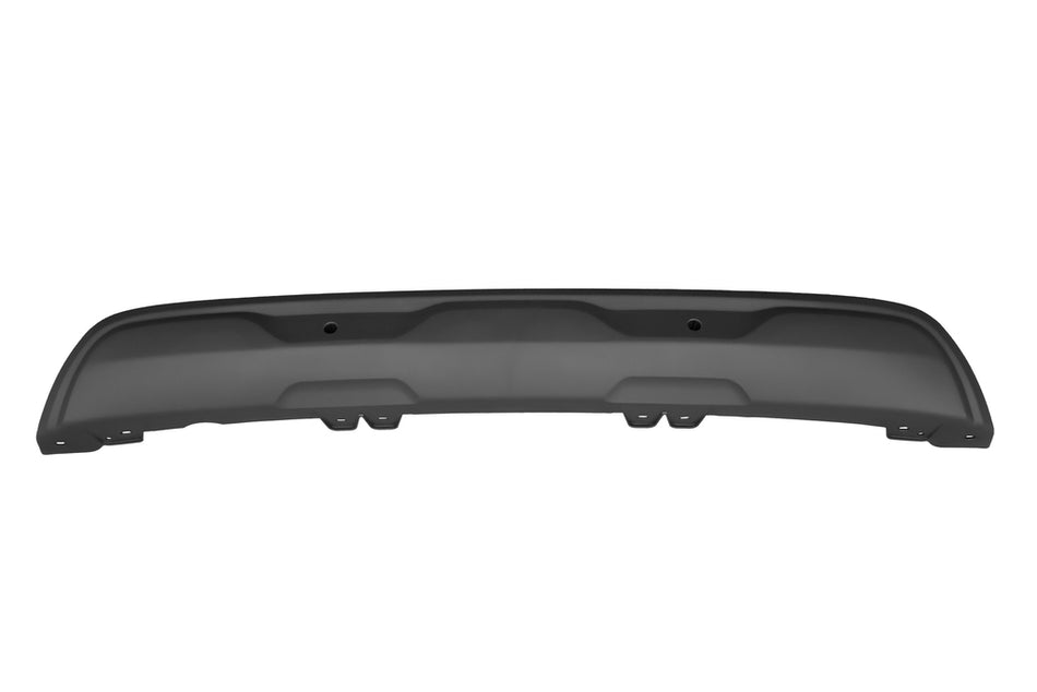 Spoiler Paraurti Posteriore-Nero-Goffrato-Con Fori Pdc+supporti Per Renault Captur (RN7041851)