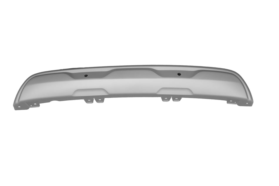 Spoiler Paraurti Posteriore-Argento-Con Fori Pdc+supporti Per Renault Captur (RN7041861)