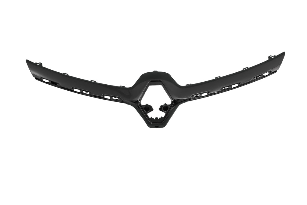 Modanatura Griglia Radiatore-Superiore-Nera-Liscia Da Primerizzare-Con Foro Telecamera Per Renault Captur (RN7042216)