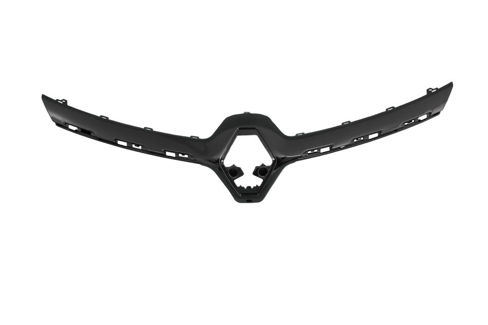 Modanatura Griglia Radiatore-Superiore-Nera-Liscia Da Primerizzare-Con Foro Telecamera Per Renault Captur (RN7042216)