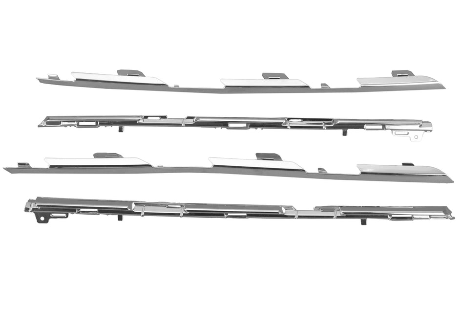 Kit Modanature Griglia Radiatore-Cromato-(4 Pezzi) Per Renault Captur (RN7042226)