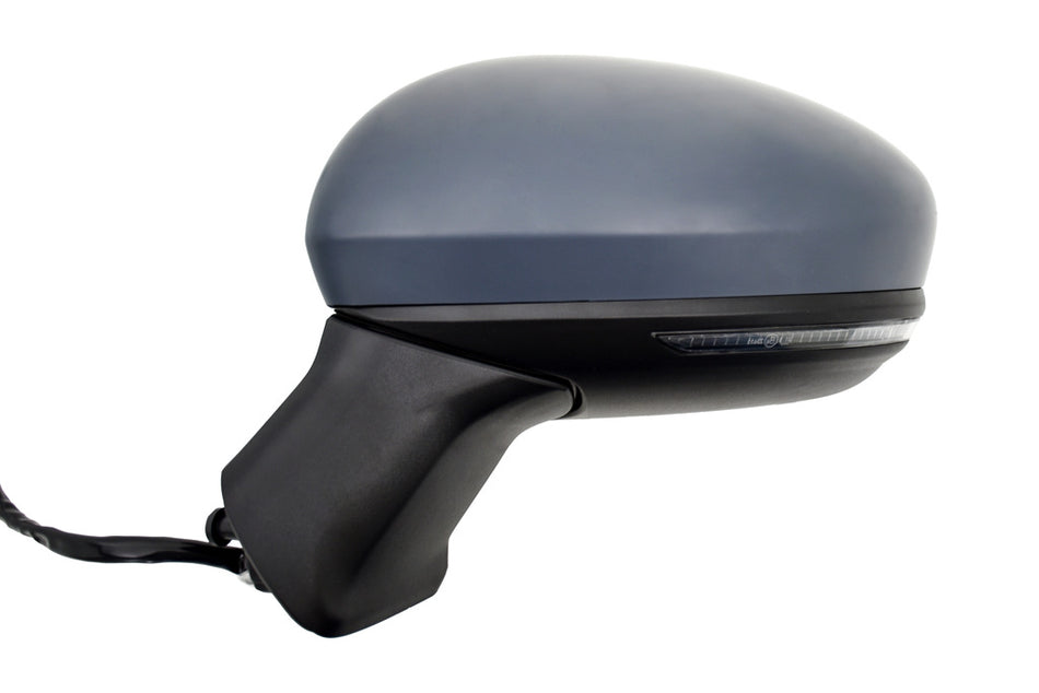 Retrovisore Sinistro-Elettrico-Con Primer-Termico-Con Fanale-Asferico-7 Pins Per Renault Captur (RN7047314P)