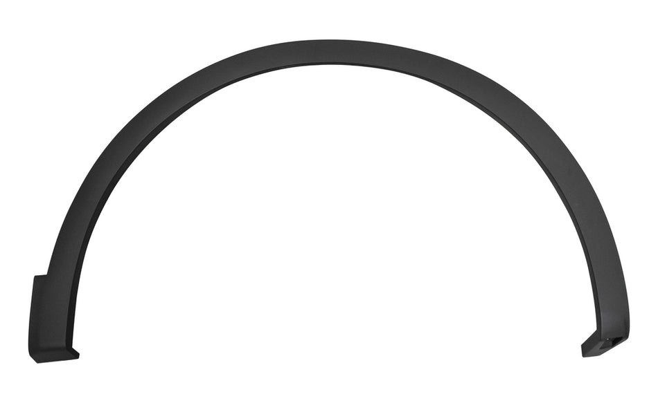 Parafanghino Anteriore Destro-Nero-Goffrato-Con Clips Per Renault Kadjar (RN7501581)