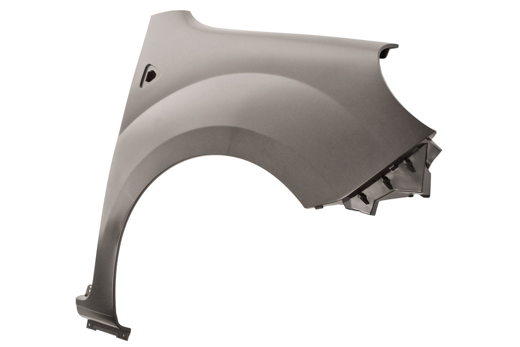 Parafango Anteriore Destro-Plastica-Con Primer-Con Foro Lucciola Per Renault Kangoo (RN9183013)