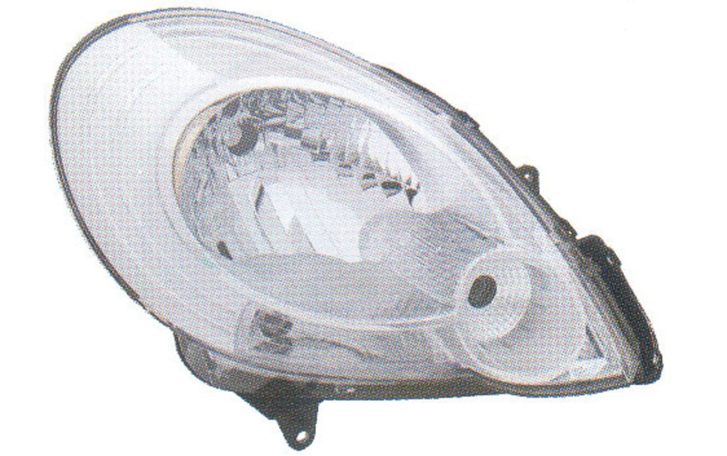 Proiettore Destro H4-Elettrico-Con Motore Per Renault Kangoo (RN9184803)