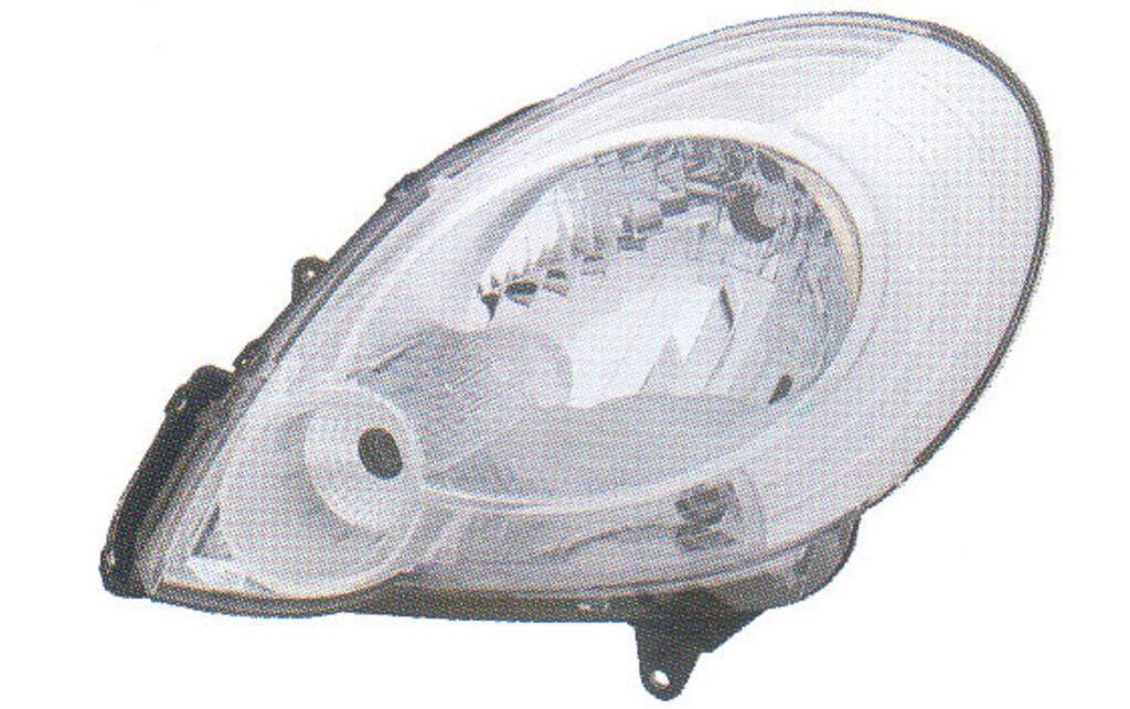 Proiettore Sinistro H4-Elettrico-Con Motore Per Renault Kangoo (RN9184804)