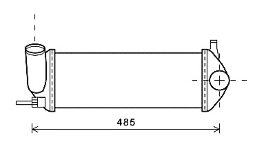 Intercooler Per Renault Kangoo (RN918N001)