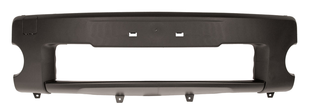 Modanatura Paraurti Anteriore-Centrale-Nera-Goffrata-Con Tappo Copri Gancio Traino Per Renault Kangoo - Be Bop/tom Tom (RN9201245)