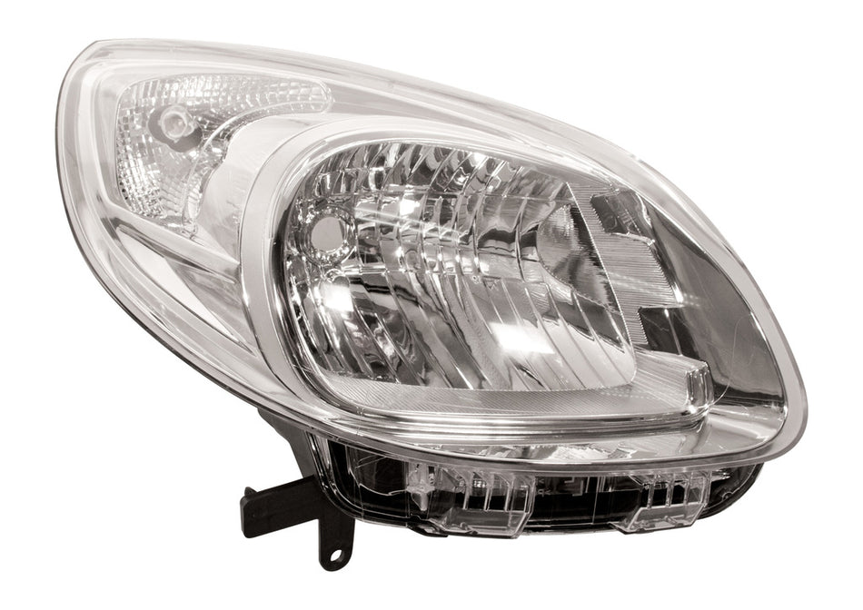 Proiettore Destro H4-Elettrico-Senza Motore-Cromato Per Renault Kangoo (RN9214813)