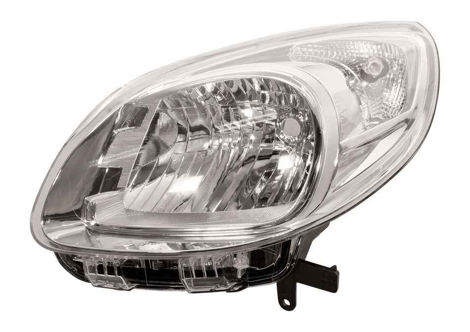 Proiettore Sinistro H4-Elettrico-Senza Motore-Cromato Per Renault Kangoo (RN9214814)