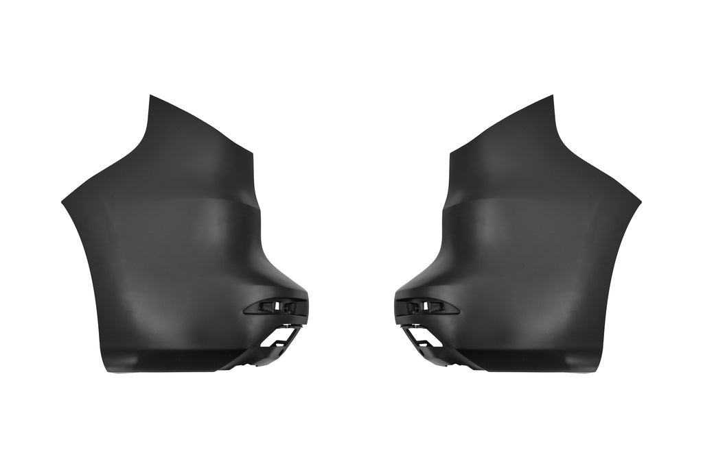 Kit Cantonali Paraurti Posteriore-Nero-Liscio Da Primerizzare-Destro+sinistro-(2 Pezzi) Per Renault Kangoo Multispace (RN9241155)