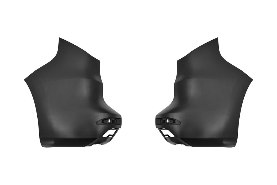 Kit Cantonali Paraurti Posteriore-Nero-Liscio Da Primerizzare-Destro+sinistro-(2 Pezzi) Per Renault Kangoo Multispace (RN9241155)