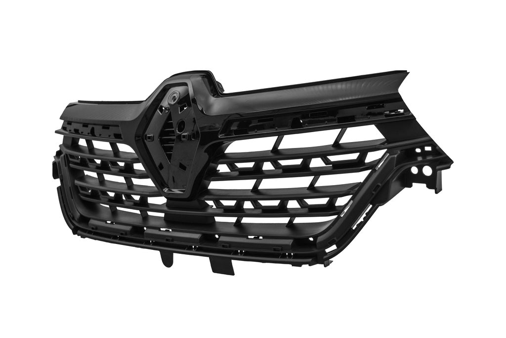 Griglia Radiatore-Nera-Goffrata-Con Modanatura Nera-Lucida-Con Fori Profilo Mod. 04/23 > Per Renault Kangoo Multispace (RN9242011)