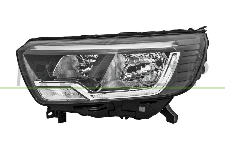 Faro Proiettore Sinistro H7+H7 Elettrico con Motore con Luce Diurna LED Versione Koito Per Renault Kangoo Van dal 2021 (RN9254914AQ)