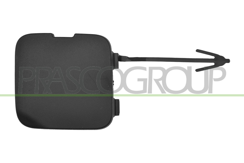 Tappo Coprigancio Traino Paraurti Anteriore Nero Goffrato Per Renault Trafic (x82) dal 2014 al 2019 (RN9361236)