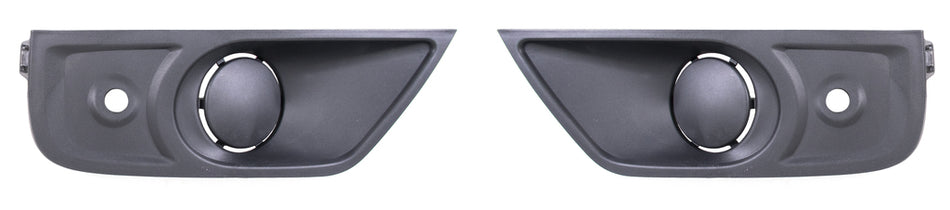 Kit Griglie Paraurti Anteriore-Nere-Con Tracce Fendi-Con Fori Pdc+supporti-(destra+sinistra) Per Renault Master (RN9582135)