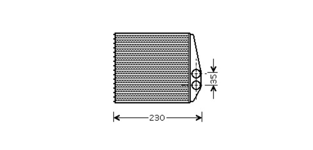 Riscaldatore Per Saab 9-3 (SA015H001)