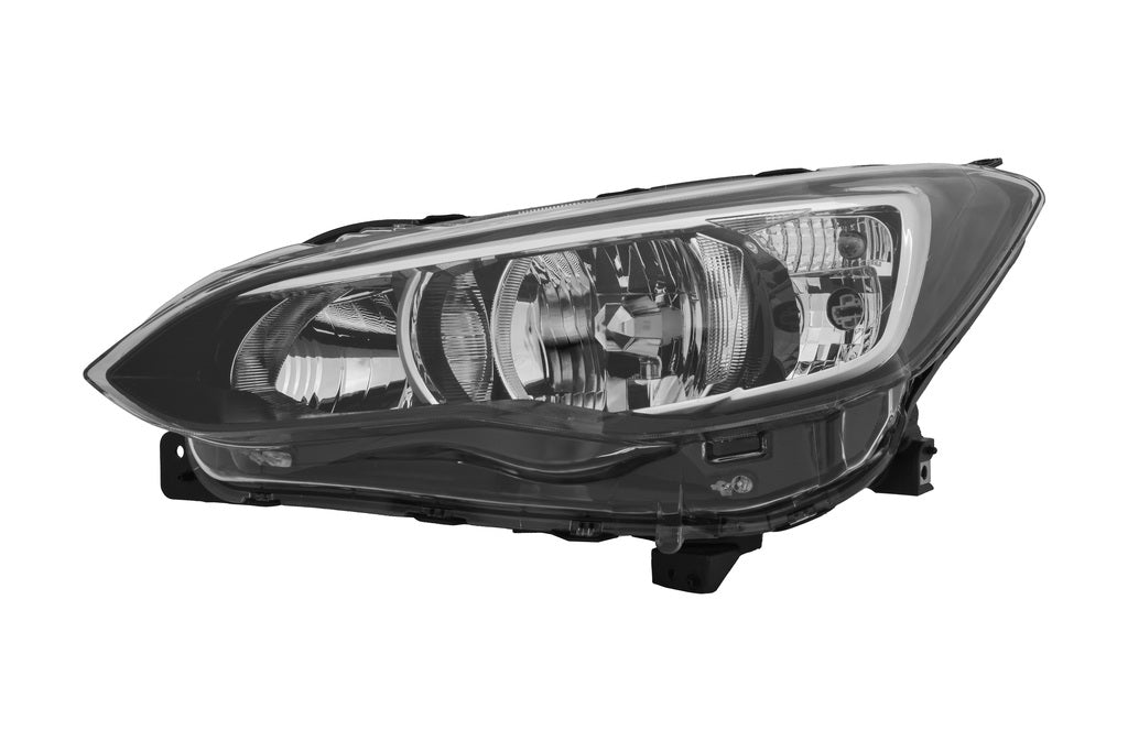 Proiettore Sinistro H11+hb3-Elettrico-Con Motore-Nero-Con Cavi Per Subaru Xv (SB7024914)