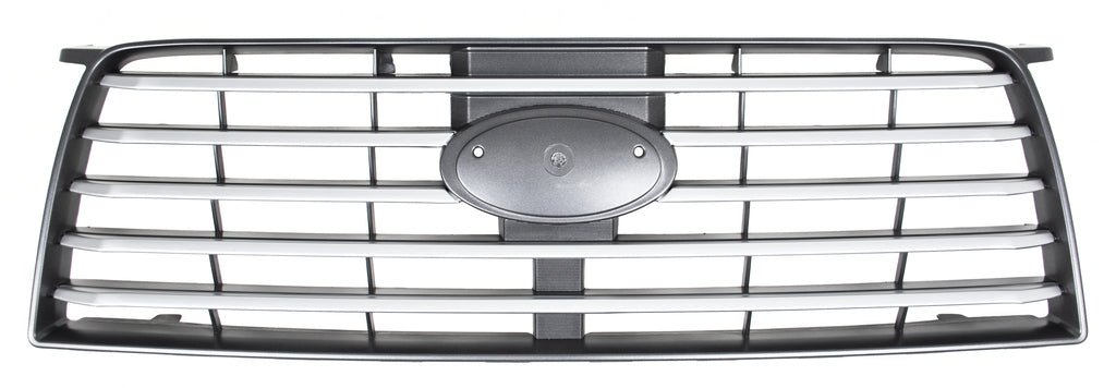 Griglia Radiatore-Grigia Scura-Con Modanature-Argento Per Subaru Forester (sg) (SB8122011)