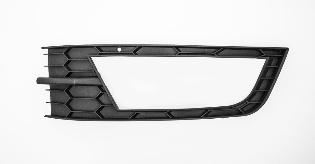 Griglia Sinistra Paraurti Anteriore-Nera-Con Sede Fendi Per Skoda Octavia (SK0302124)