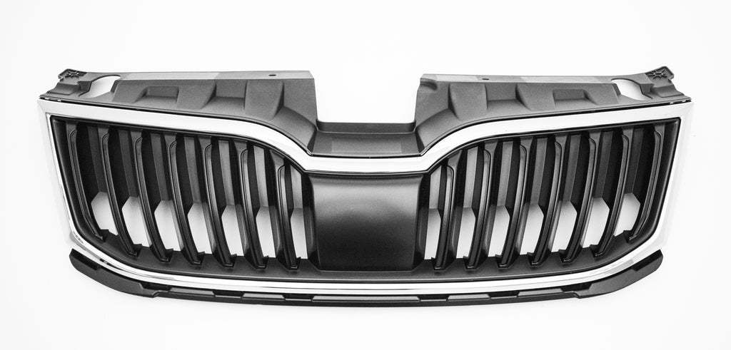 Griglia Radiatore-Nera-Con Modanatura Cromata Per Skoda Octavia (SK0322000)