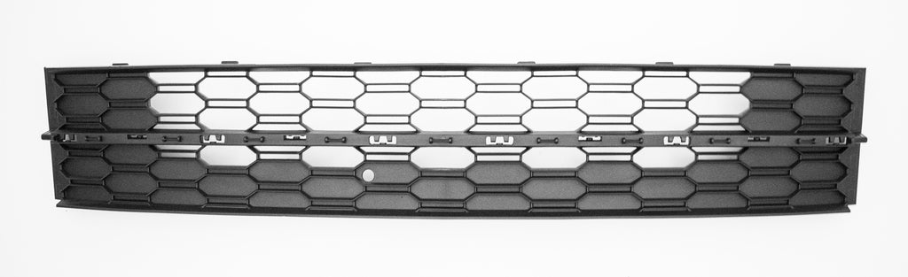 Griglia Paraurti Anteriore-Centrale-Nera-Con Fori Modanatura Per Skoda Octavia (SK0322130)