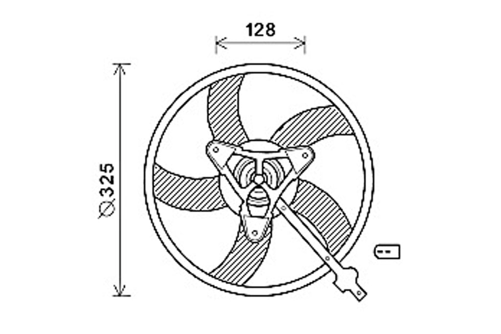 Ventola Per Skoda Fabia (5j) (SK324F004)