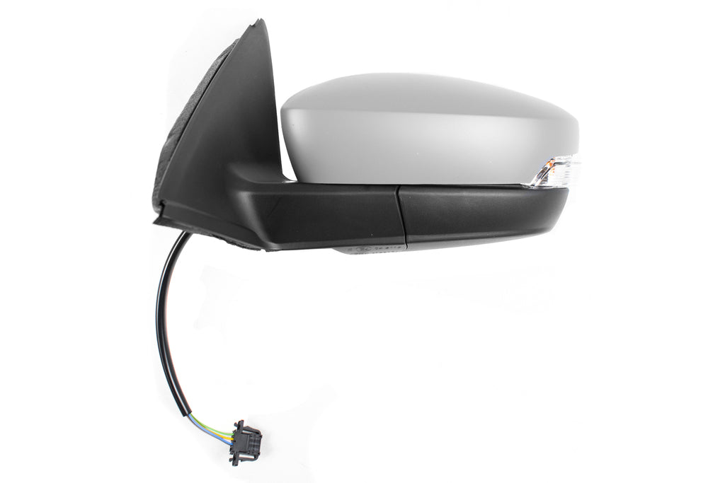 Retrovisore Sinistro-Elettrico-Termico-Con Primer-Con Fanale-Convesso Per Skoda Fabia (nj) (SK3287324)