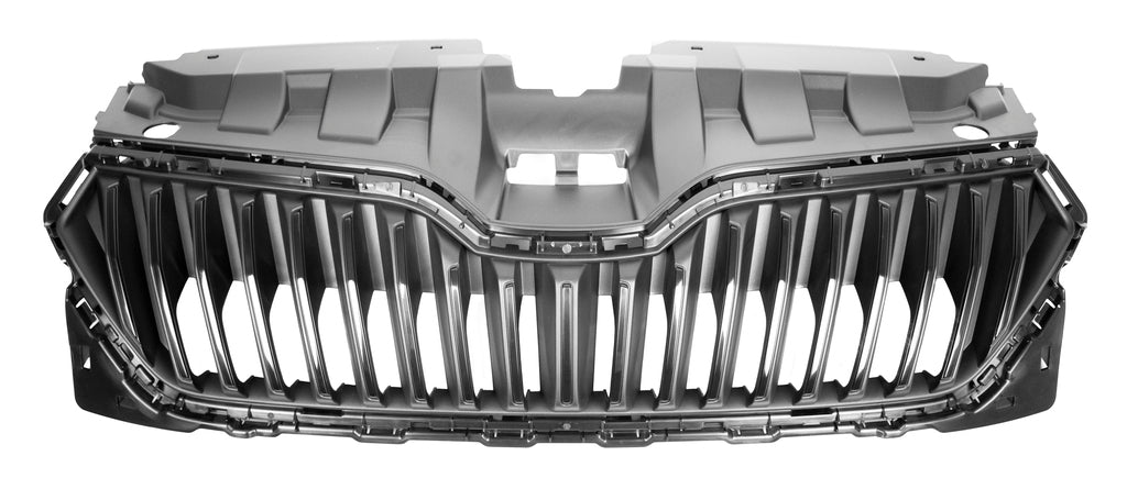 Griglia Radiatore-Nera-Goffrata Per Skoda Fabia (nj) (SK3302001)