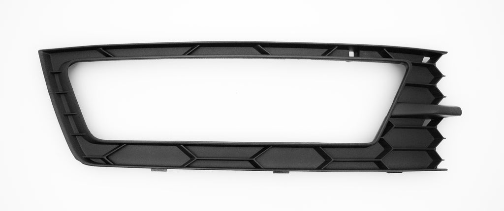 Griglia Destra Paraurti Anteriore-Nera-Con Sede Fendi Per Skoda Rapid (SK3502123)