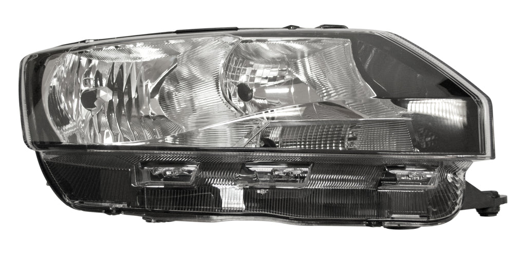 Proiettore Destro H7+h15-Elettrico-Con Motore Per Skoda Rapid (SK3504903)