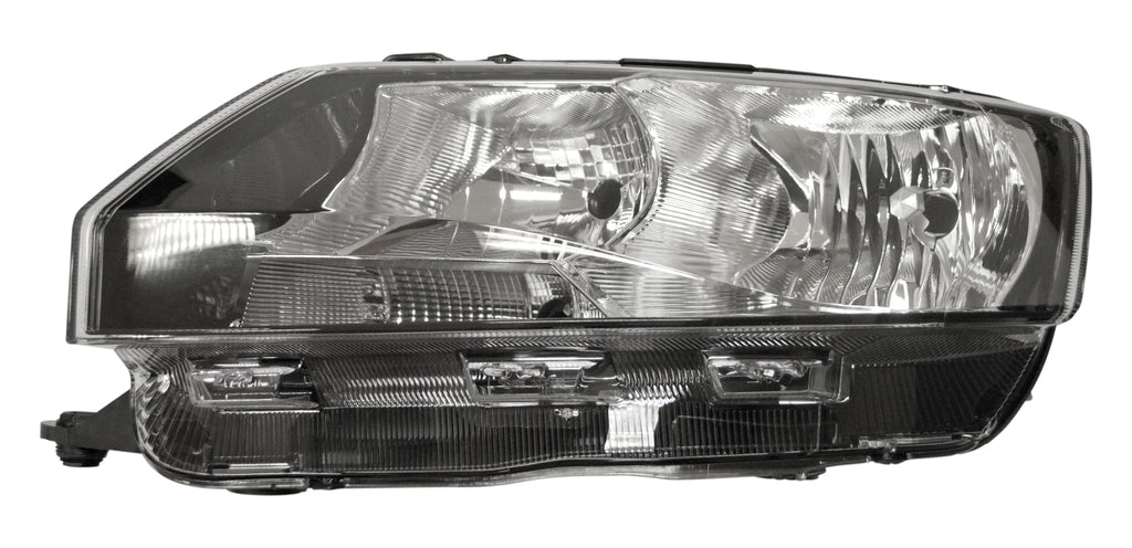 Proiettore Sinistro H7+h15-Elettrico-Con Motore Per Skoda Rapid (SK3504904)
