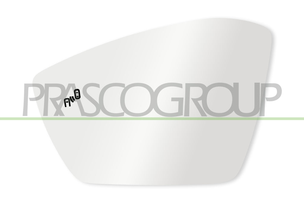 Piastra Specchio Sinistra Termica con BLIS Convessa Per Skoda Superb dal 2015 al 2019 (SK4247524)
