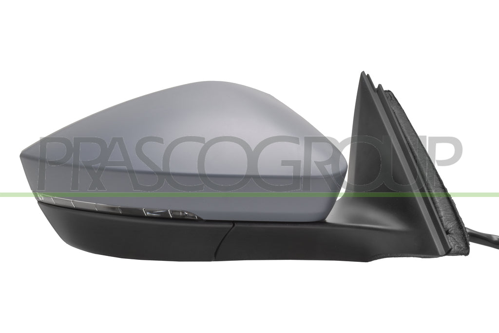 Specchietto Retrovisore Destro Elettrico con Primer Termico Chiudibile con Fanale con Memoria con Luce Cortesia con BLIS con Predisposizione Oscuramento Automatico Convesso 17 Pins Per Skoda Superb dal 2019 al 2024 (SK4267353)