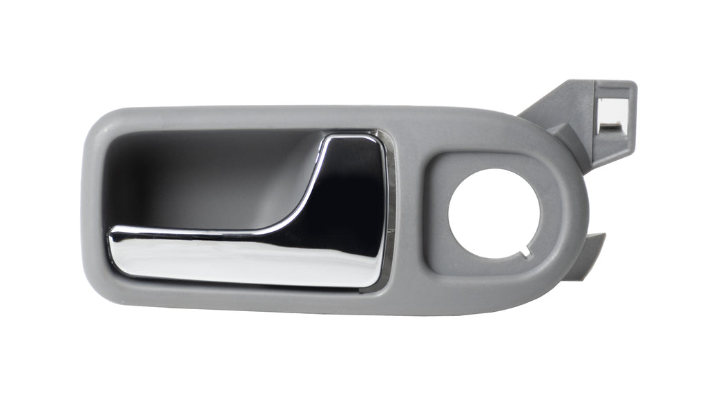 Maniglia Anteriore Destra-Interna-Con Leva Cromata-Mostrina-Grigia Per Seat Arosa (ST0018405)