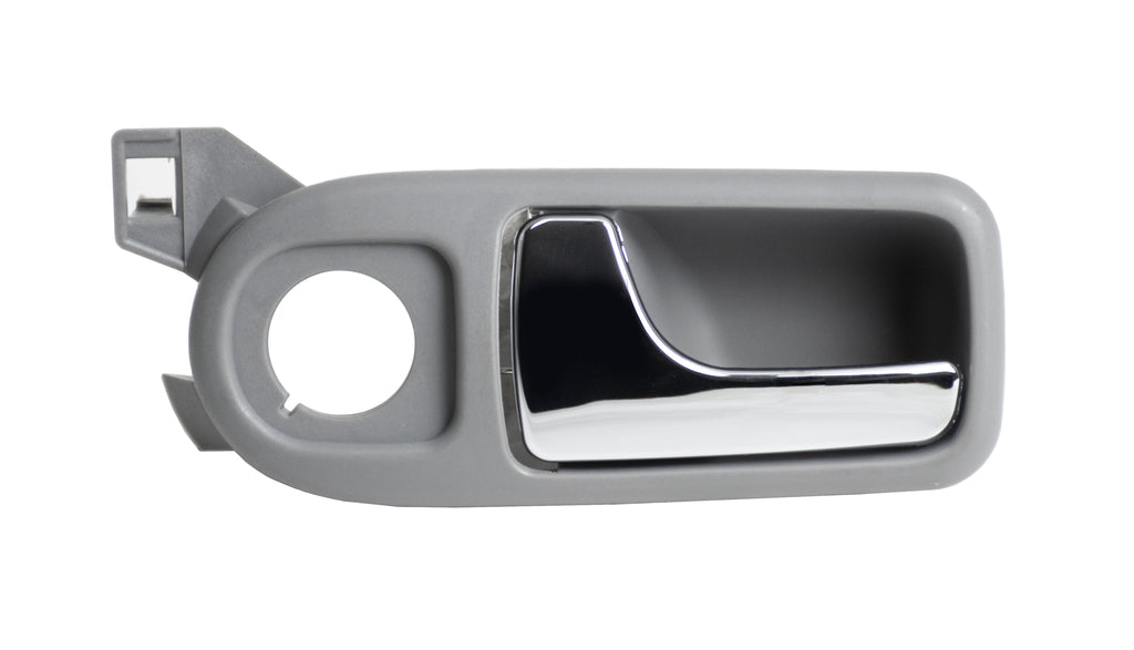 Maniglia Anteriore Sinistra-Interna-Con Leva Cromata-Mostrina-Grigia Per Seat Arosa (ST0018406)
