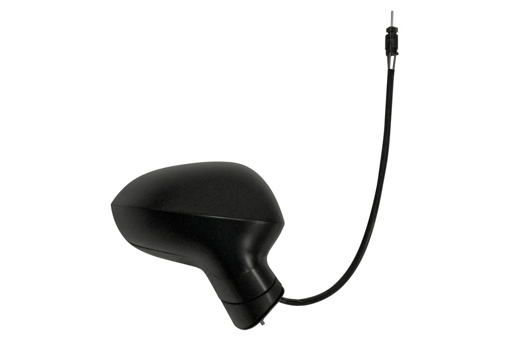 Retrovisore Destro-A Cavi-Nero-Convesso Per Seat Ibiza (ST0357103)