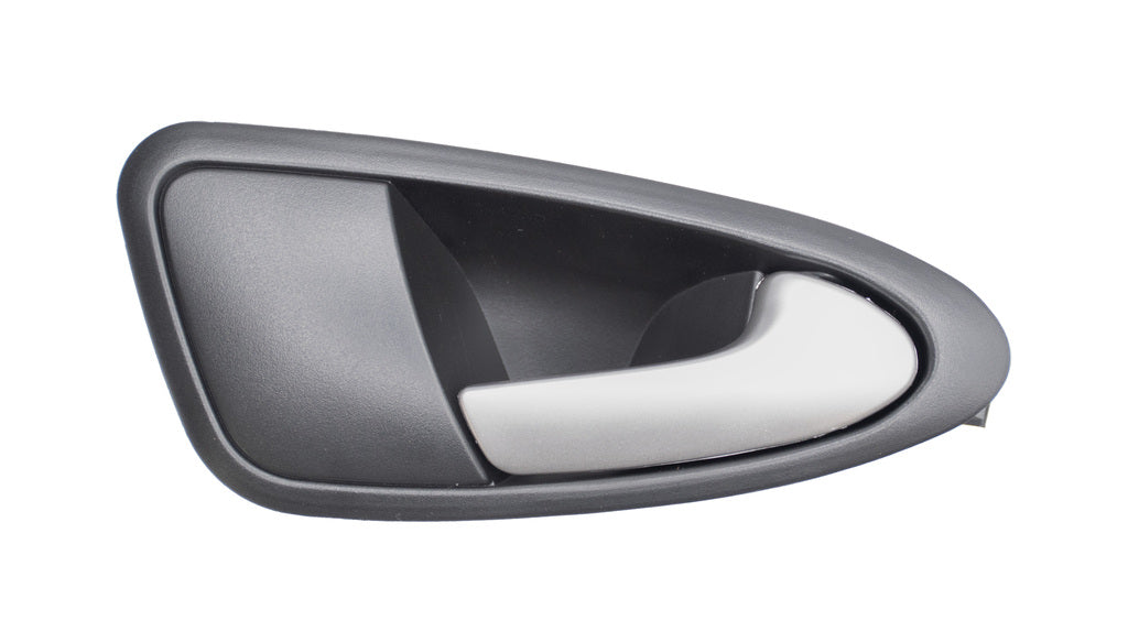Maniglia Anteriore Destra-Interna-Con Leva Argento Scuro-Con Mostrina Nera Per Seat Ibiza (ST0358401)